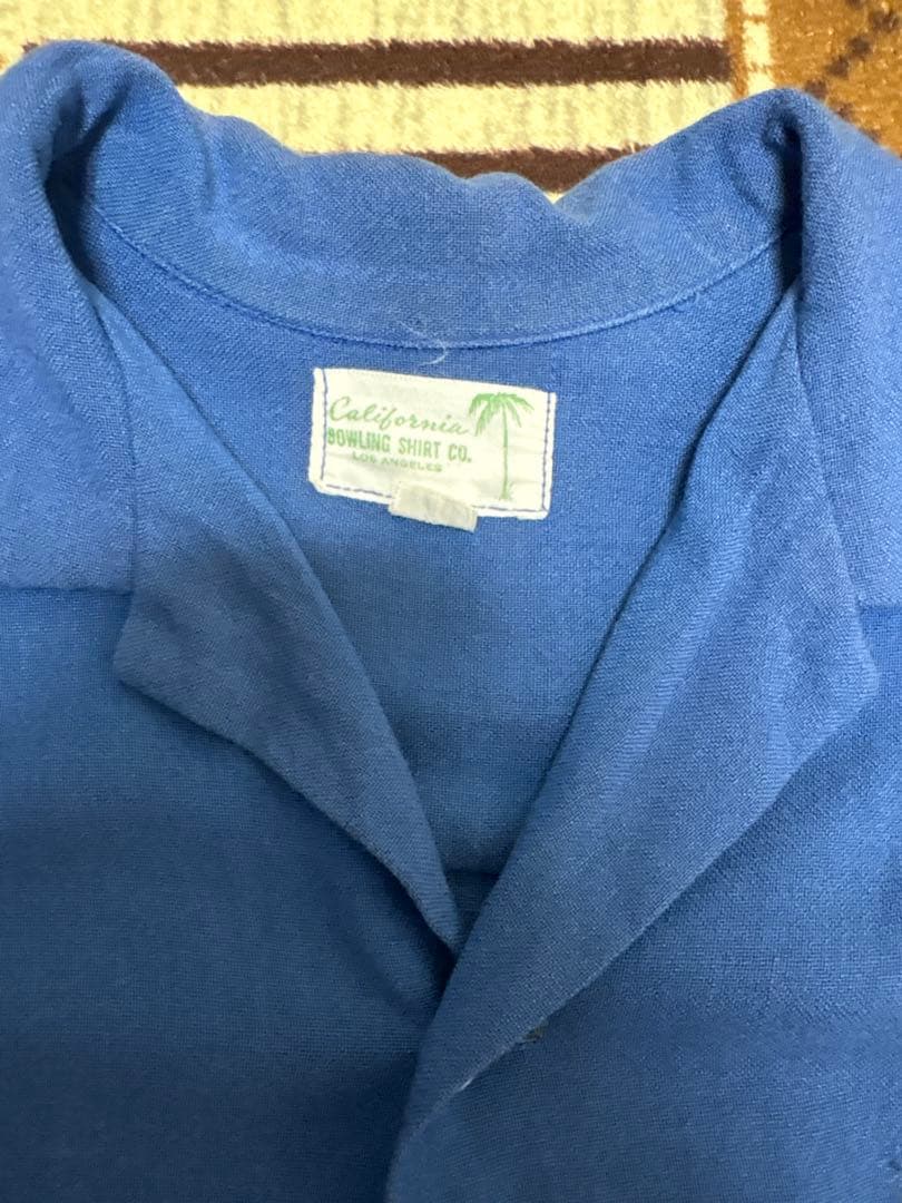 60s ボーリングシャツ　ビンテージ　レーヨンシャツ