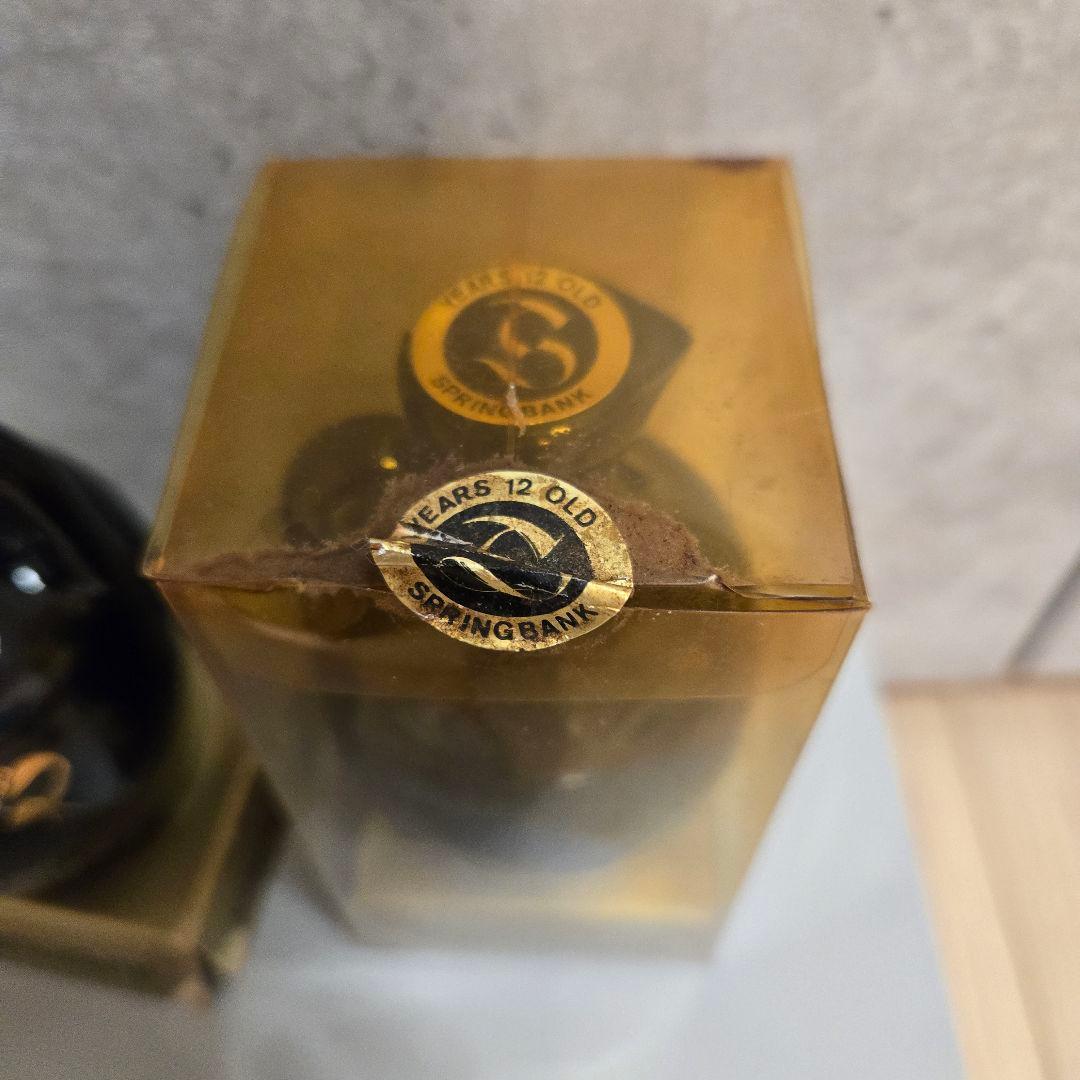 未開封 スプリングバンク 古酒 ウイスキー ミニチュアボトル 2本セット 12年
