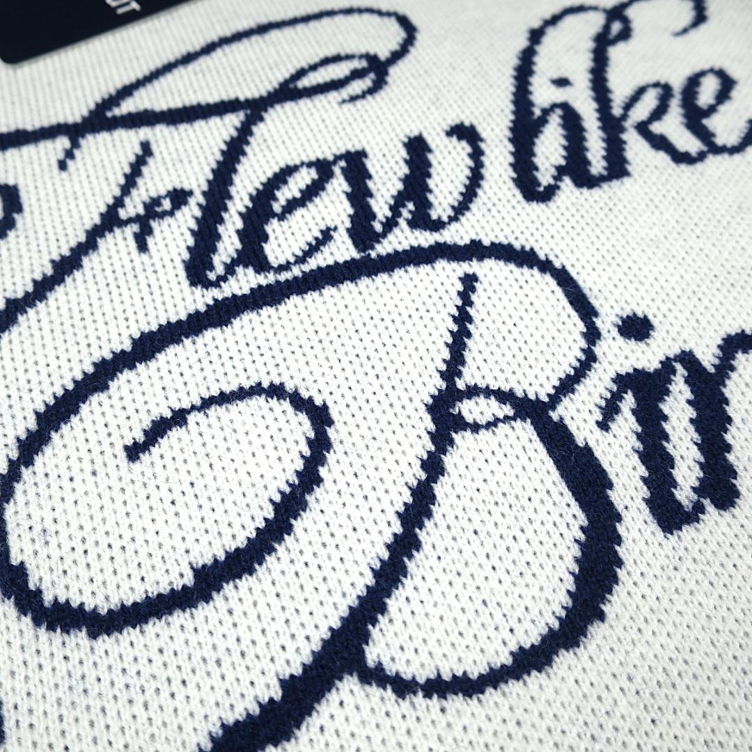 adabat 櫻井貴史コラボニットFlewlikeabird 白 M