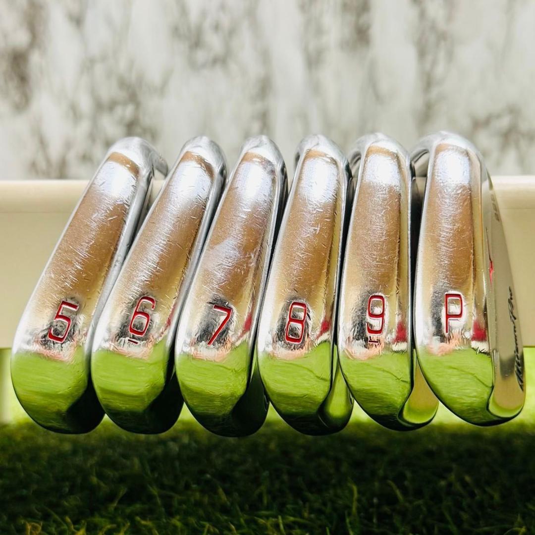 【良品】ミズノ ミズノプロ 225 メンズアイアンセット 6本 スチール S