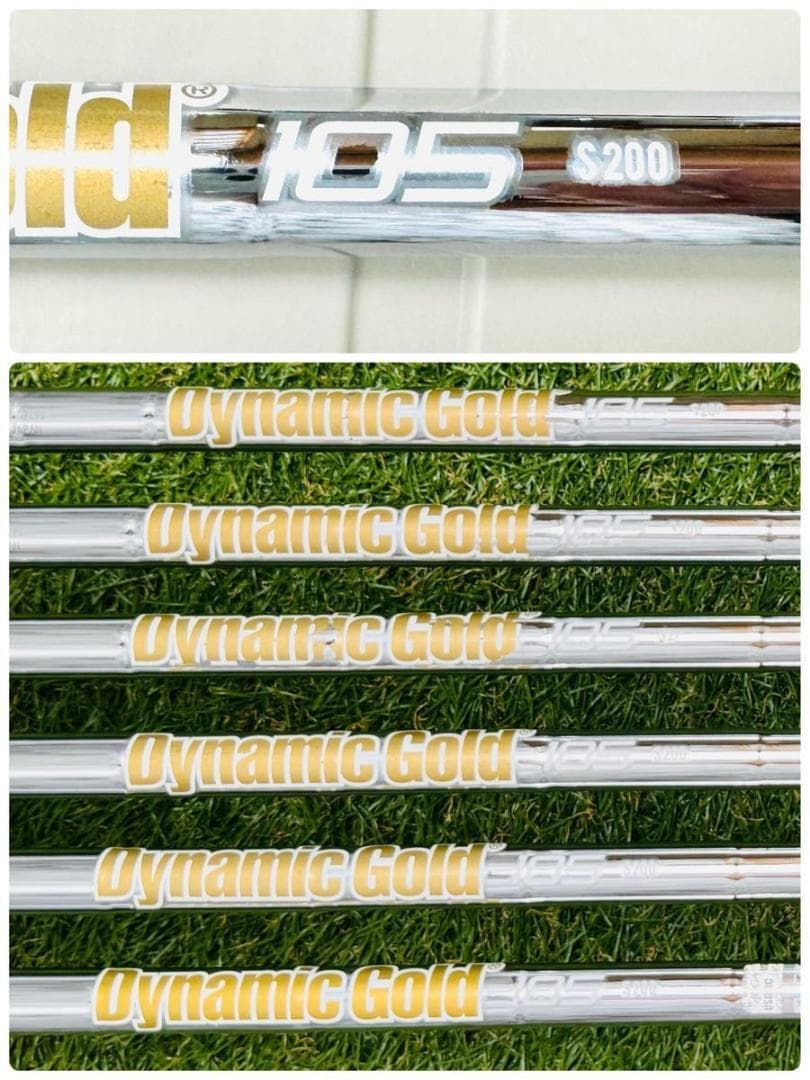 【良品】ミズノ ミズノプロ 225 メンズアイアンセット 6本 スチール S