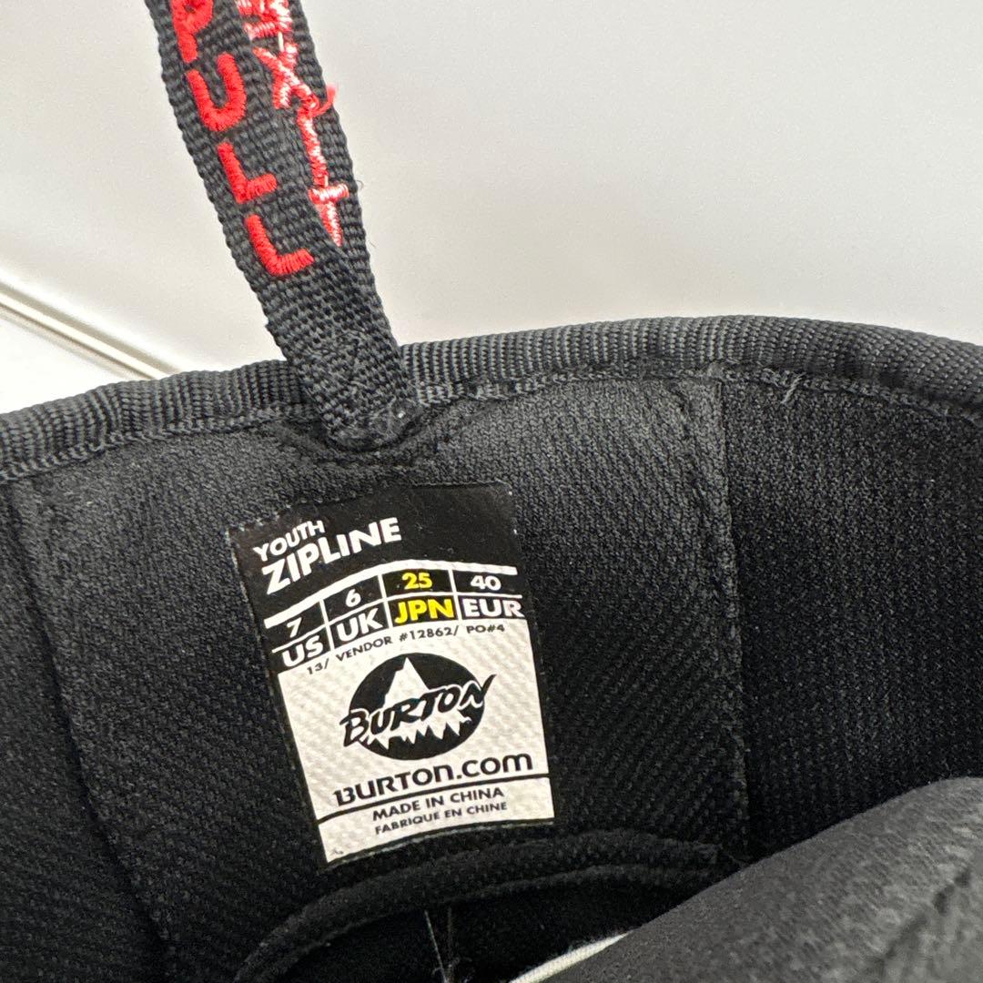 美品　BURTON ZIPLINE BOA スノーボードブーツ 25cm
