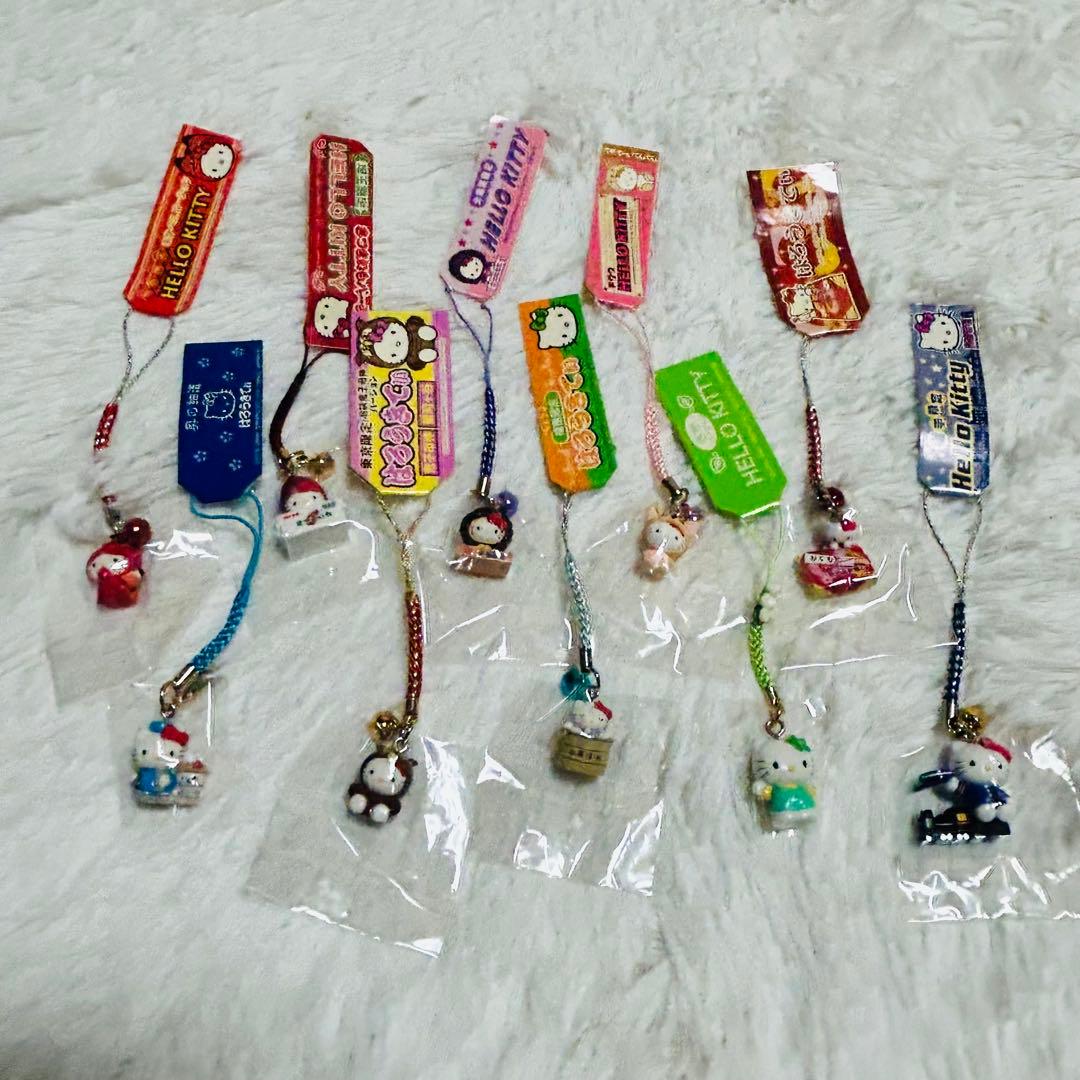 ハローキティ　まとめ売り　ストラップ　ご当地　新品