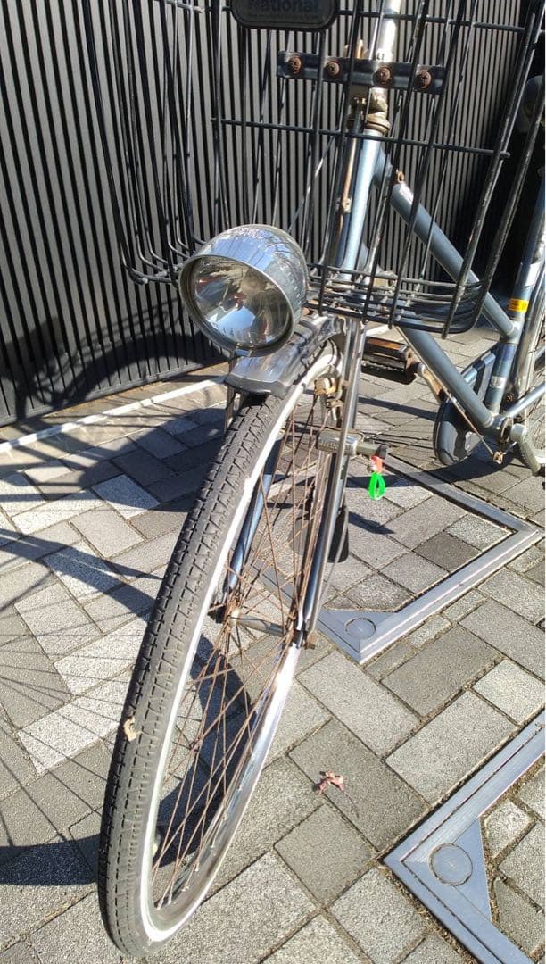 National ビンテージサイクル 前バスケット付き