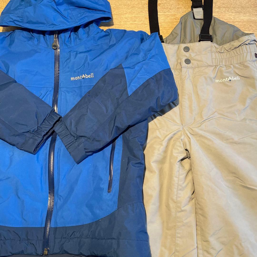 mont-bell 子ども用ジャケットとパンツセット　130cm