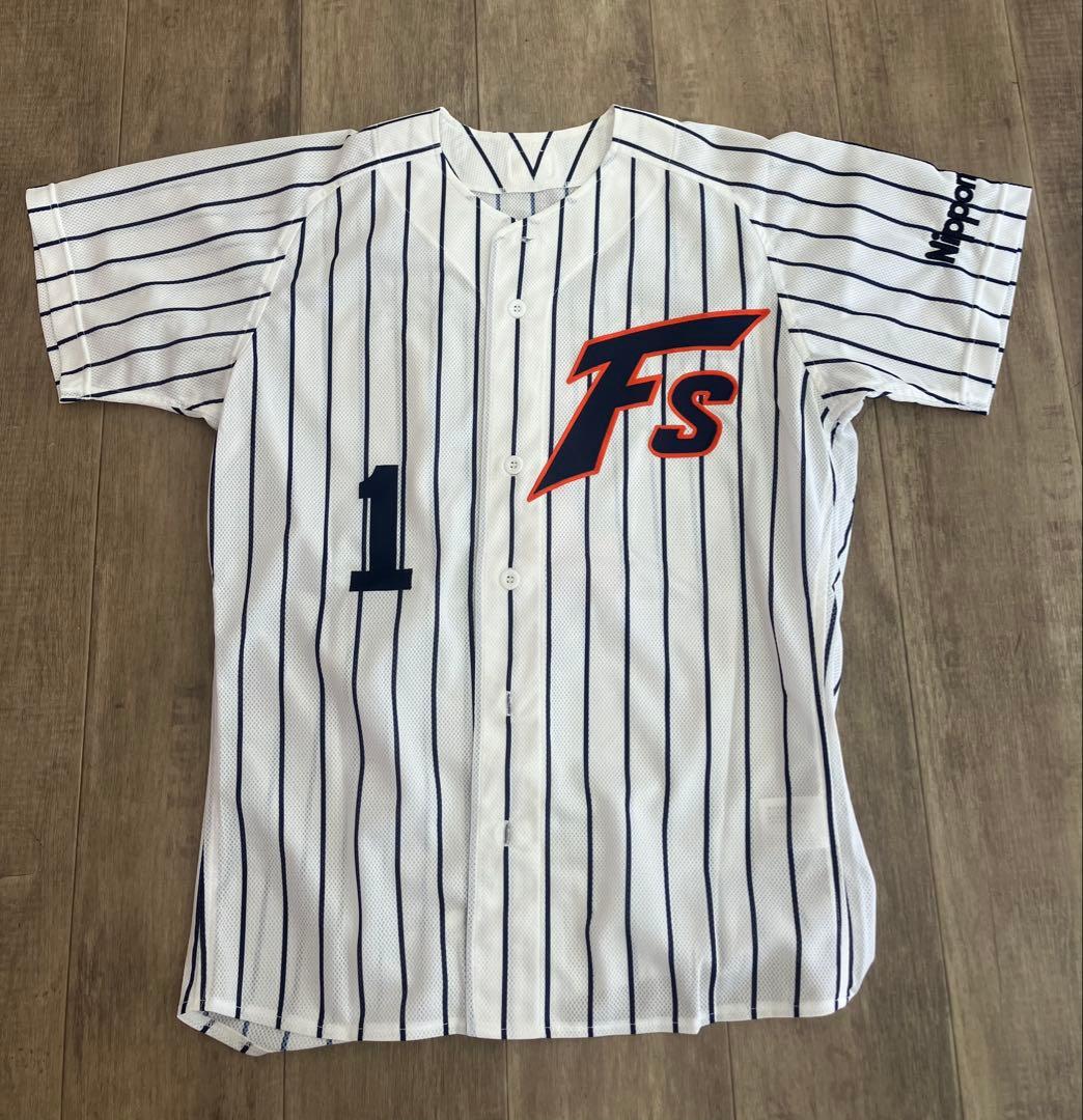 北海道日本ハムファイターズ支給品ホーム復刻プロコレユニフォームmサイズ