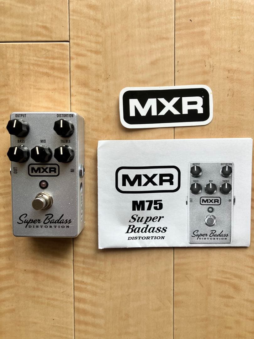 ギター MXR M75 Super Badass Distortion