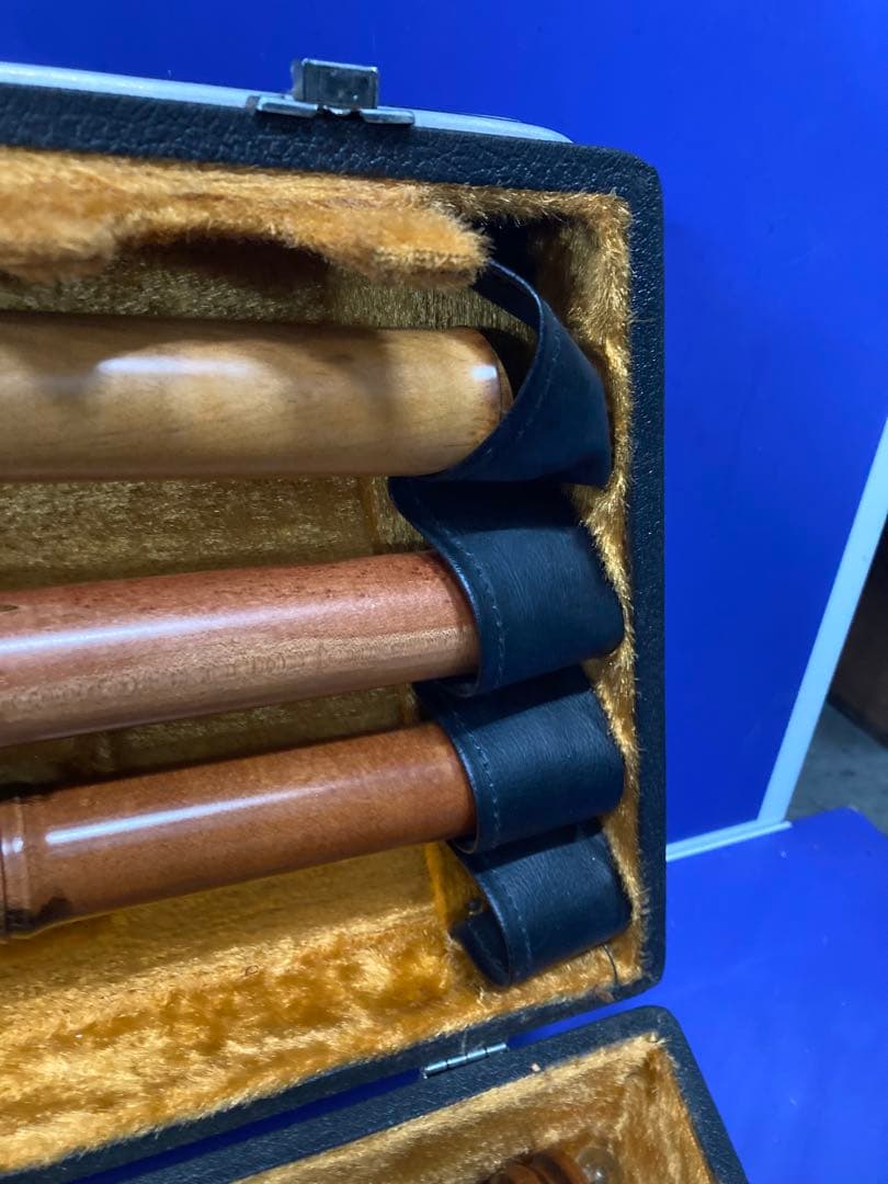 G）尺八 銘木尺八 蝴蝶 ★ 竹製 伝統和楽器 6本セット