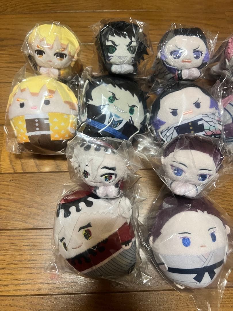 【新品】鬼滅の刃 ふわコロりん はぐキャラ 12個セット 特典 童磨 狛治 有り