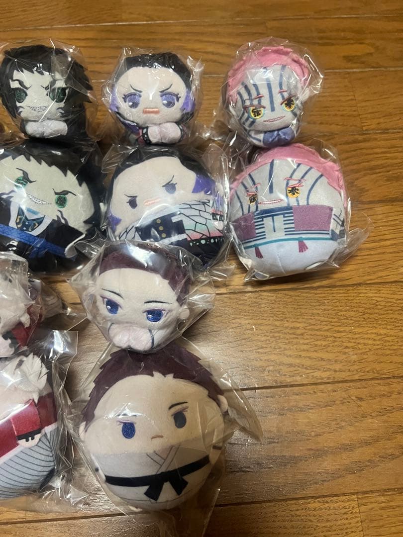 【新品】鬼滅の刃 ふわコロりん はぐキャラ 12個セット 特典 童磨 狛治 有り
