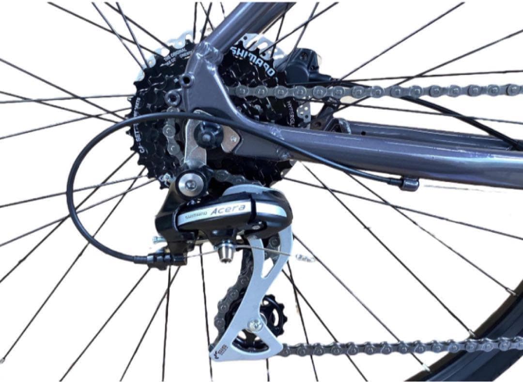 新品未使用 COZON RX400 クロスバイク 油圧ディスクブレーキ シマノ