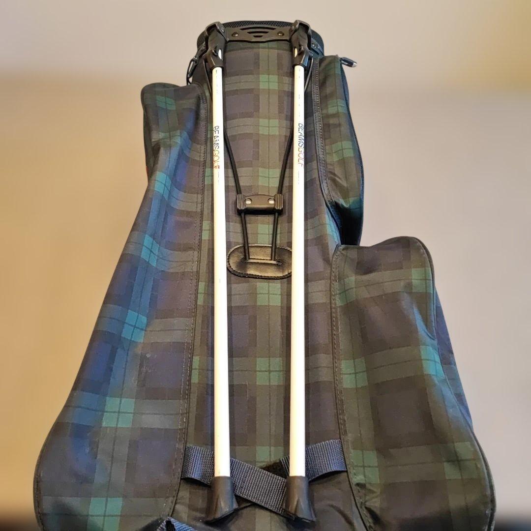 BEAMS GOLF キャディバッグ チェック