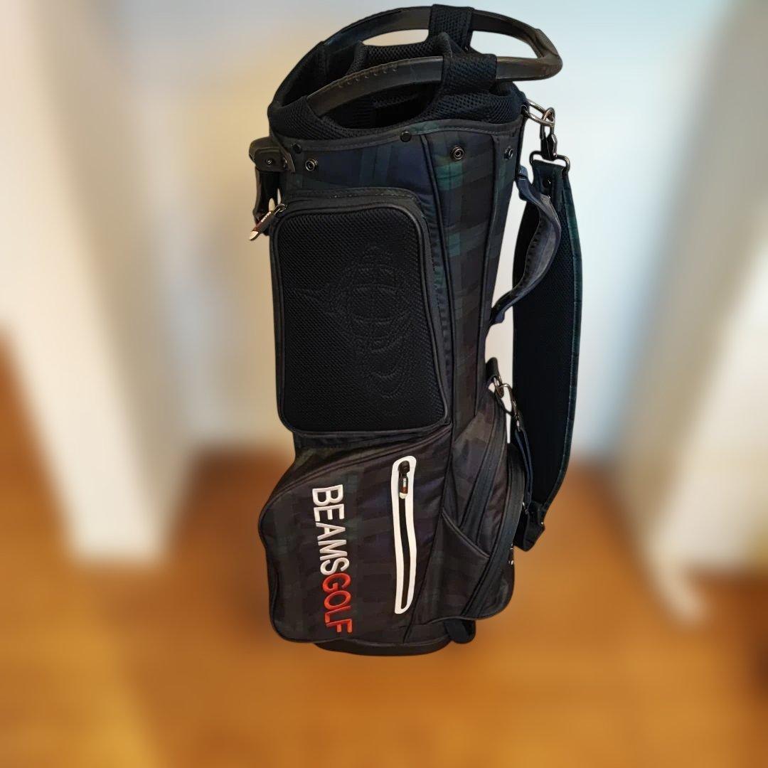 BEAMS GOLF キャディバッグ チェック