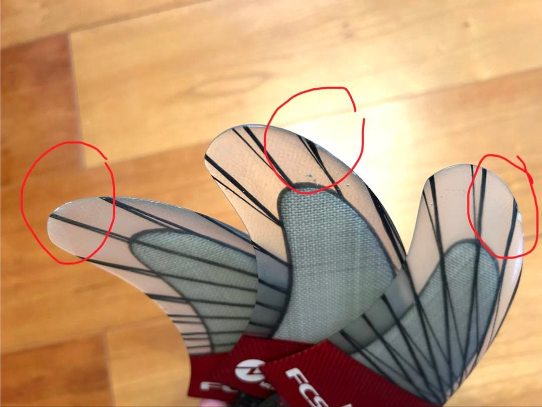 商品名　FCS2 ACCELERATOR TRI アクセラレーターMサイズ