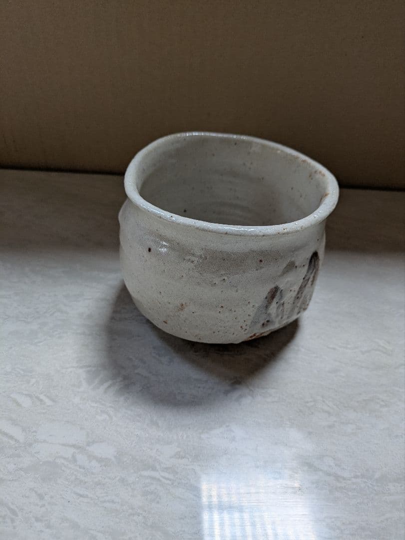 加藤十右衛門　志野　茶碗