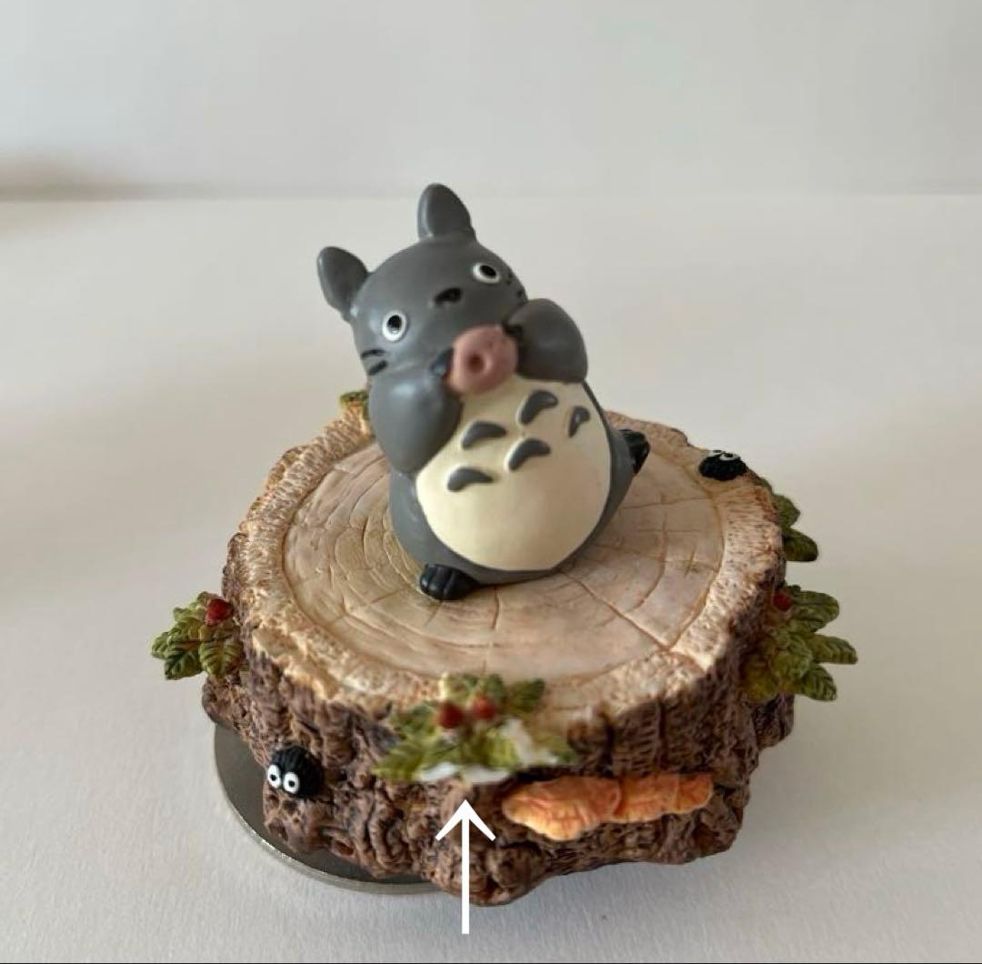 となりのトトロ　オルゴール　ブローチ　スタジオジブリ