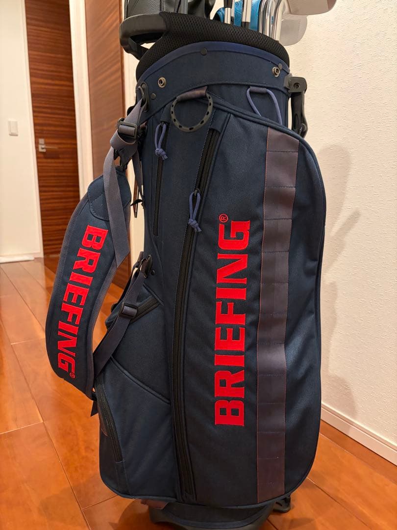 BRIEFING × BEAMS GOLF 別注 キャディーバッグ デニム