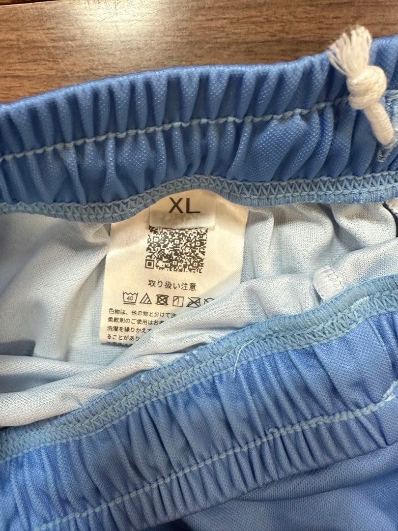 ASICS バレーボールパンツ XL ライトブルー