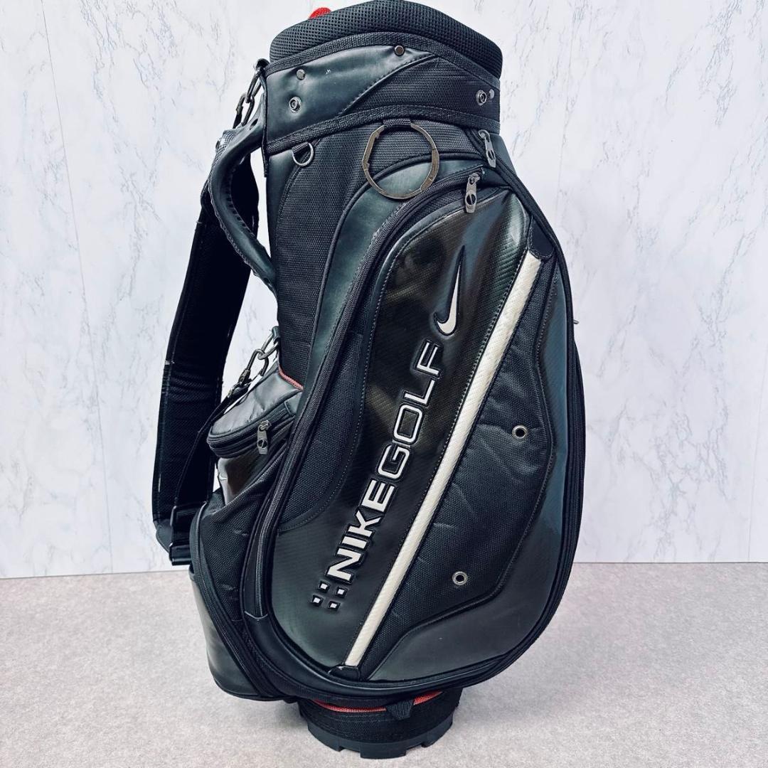 【希少・廃盤】NIKE GOLF ナイキゴルフ キャディバッグ ブラック 6分割
