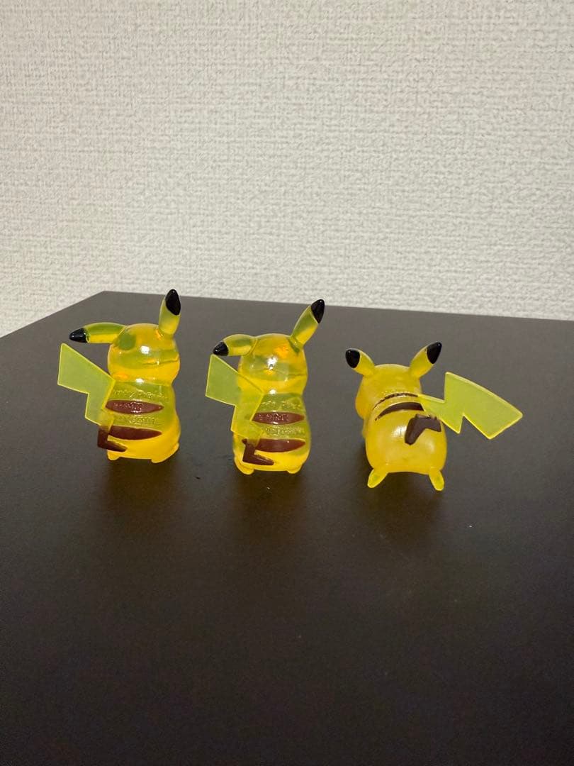 ピカチュウ モンコレ　クリア　3体セット　ポケモン