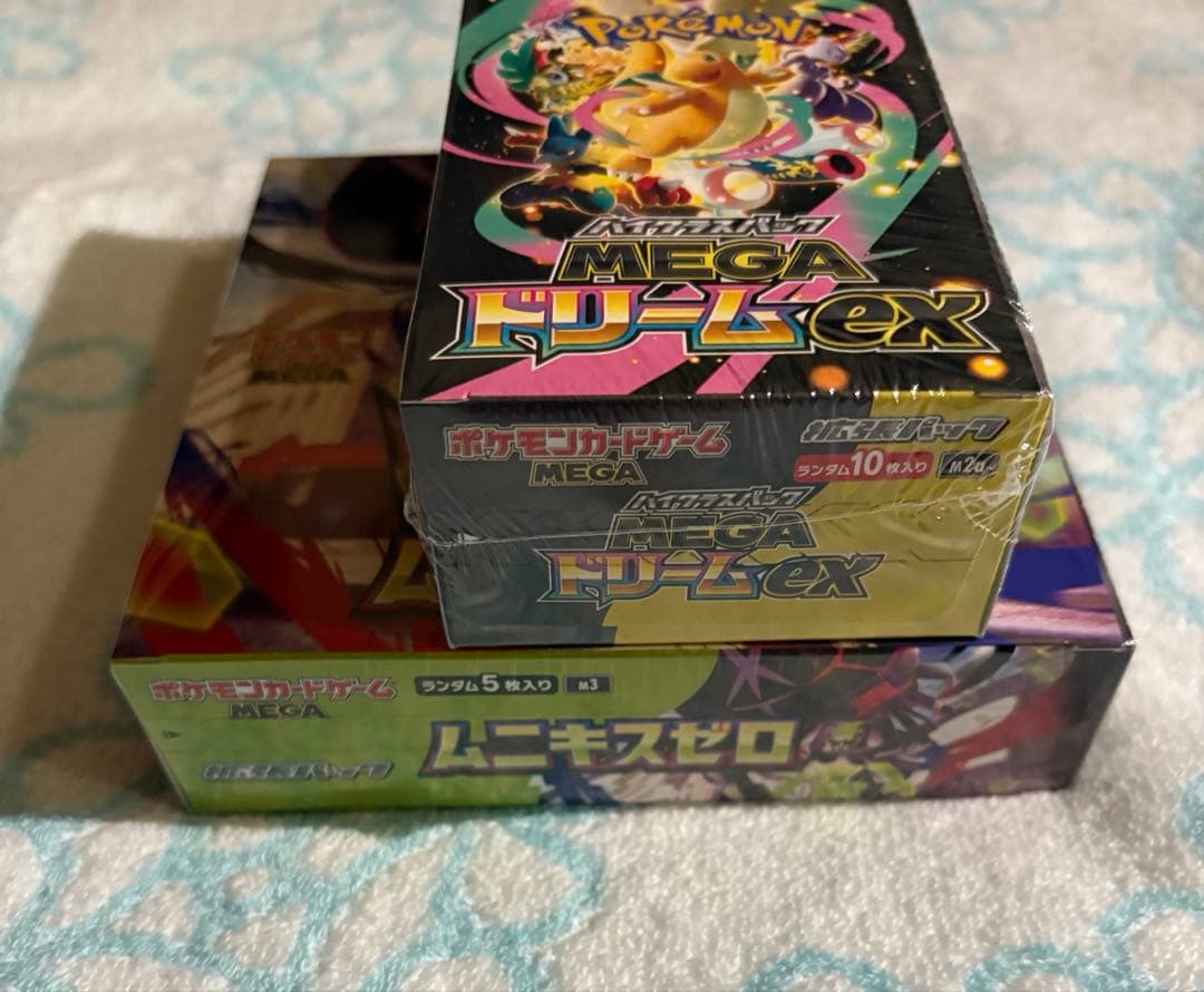 ムニキスゼロ・MEGAドリームex シュリンク付き