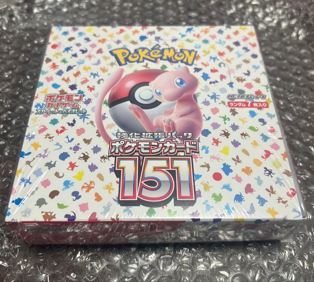 ポケモンカード151 1BOX シュリンク付