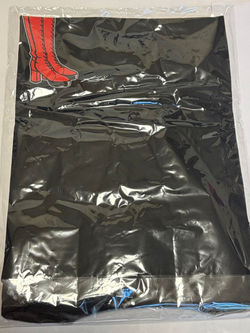 森高千里『レッツ•ゴォーゴォー！ツアー』アンコール衣装　Tシャツ　ブラック(L)