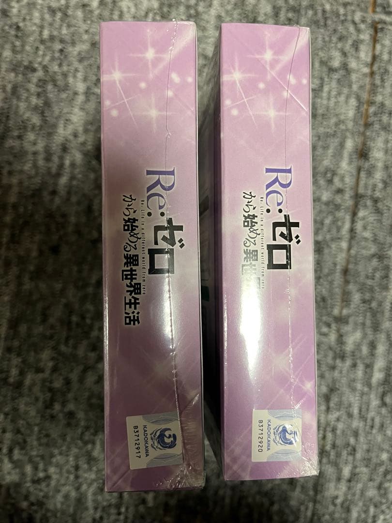 ヴァイスシュヴァルツ Re:ゼロから始める異世界生活 2BOX シュリンク付き