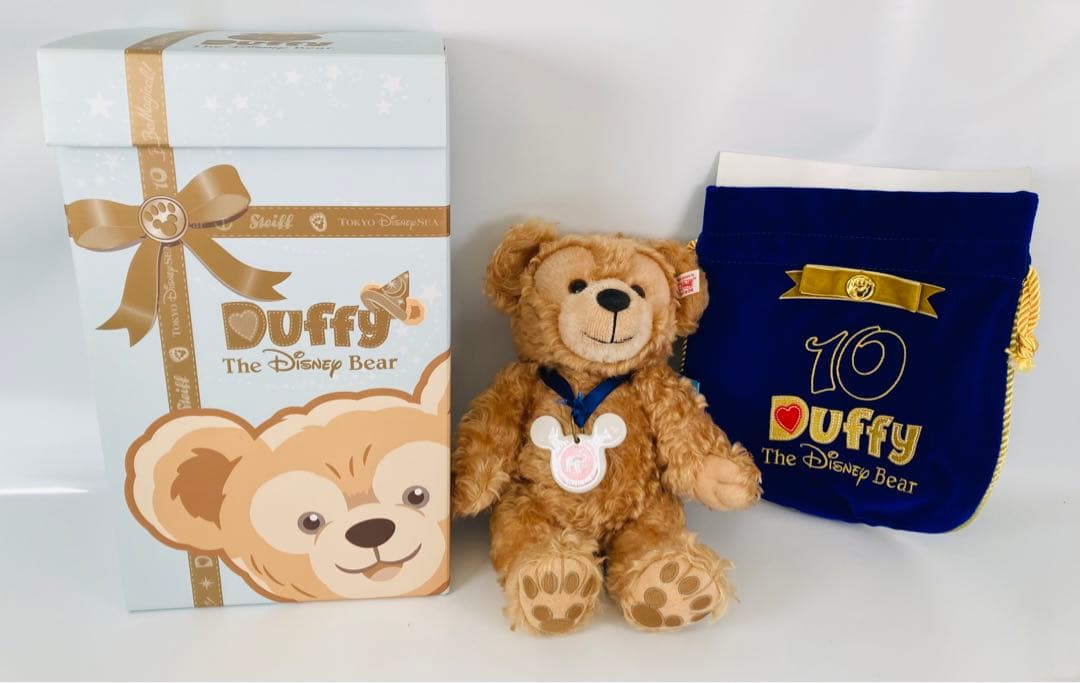 ＴＤＳ東京デイズニ―シ―１０周年記念シュタイフダッフイー限定品