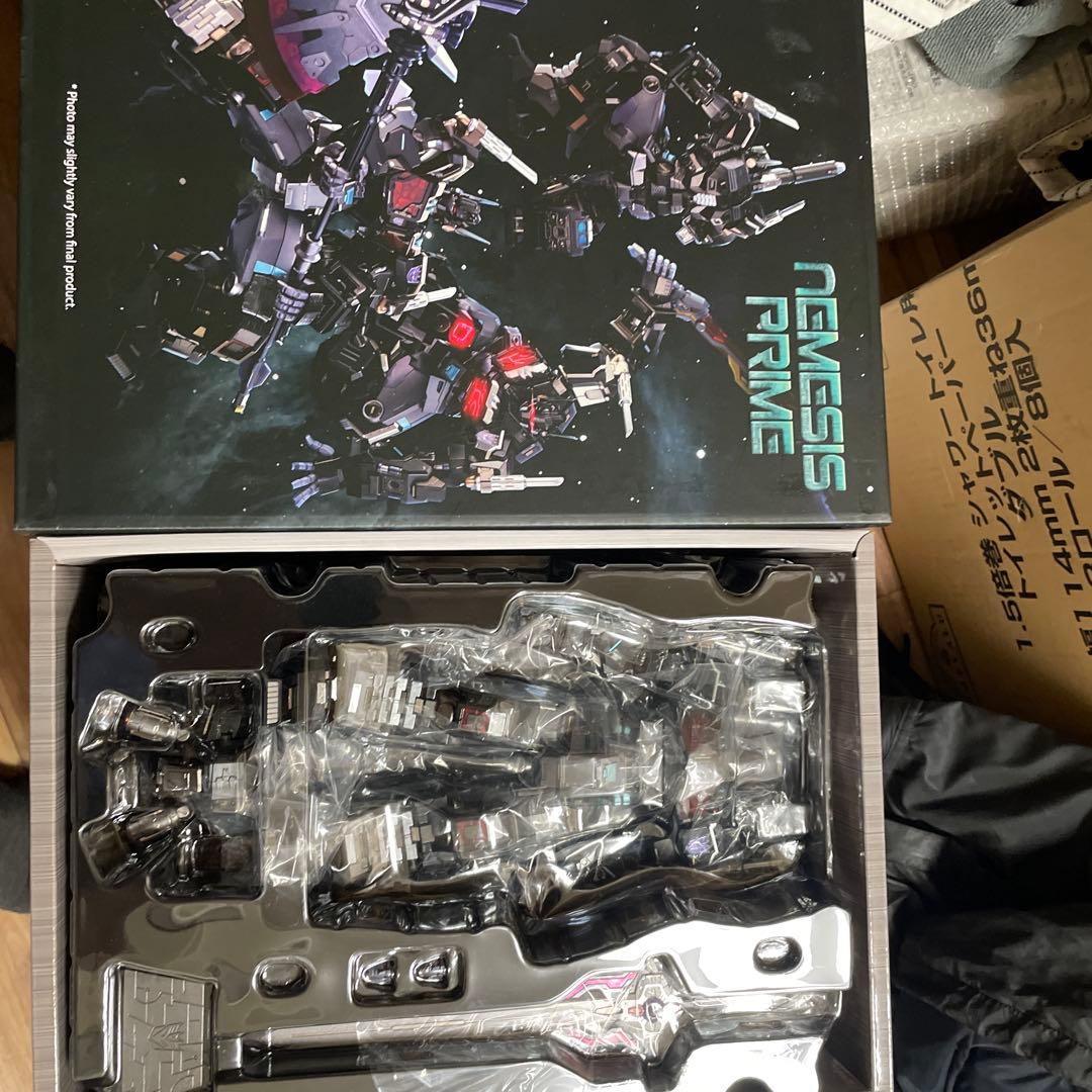 説明書欠品　ネメシスプライム　鉄機巧　フレイムトイズ　オプティマスプライム