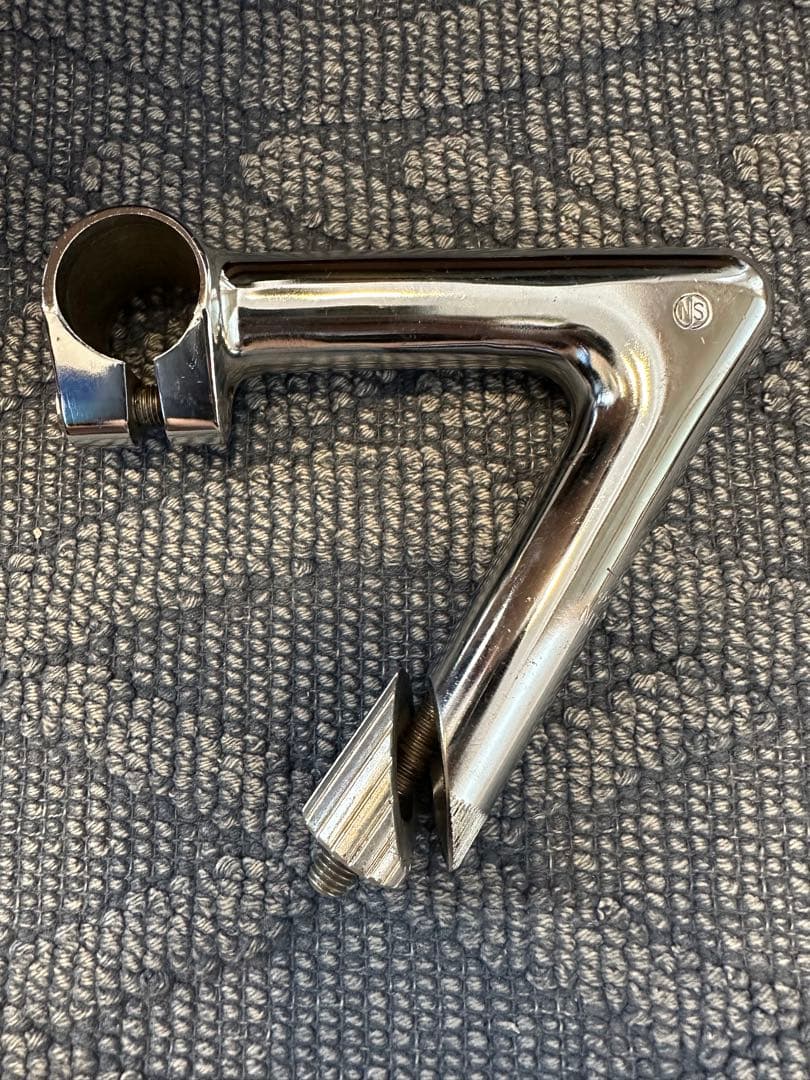 美品 NJS NITTO 日東 ステム 鉄 110mm 58度　②