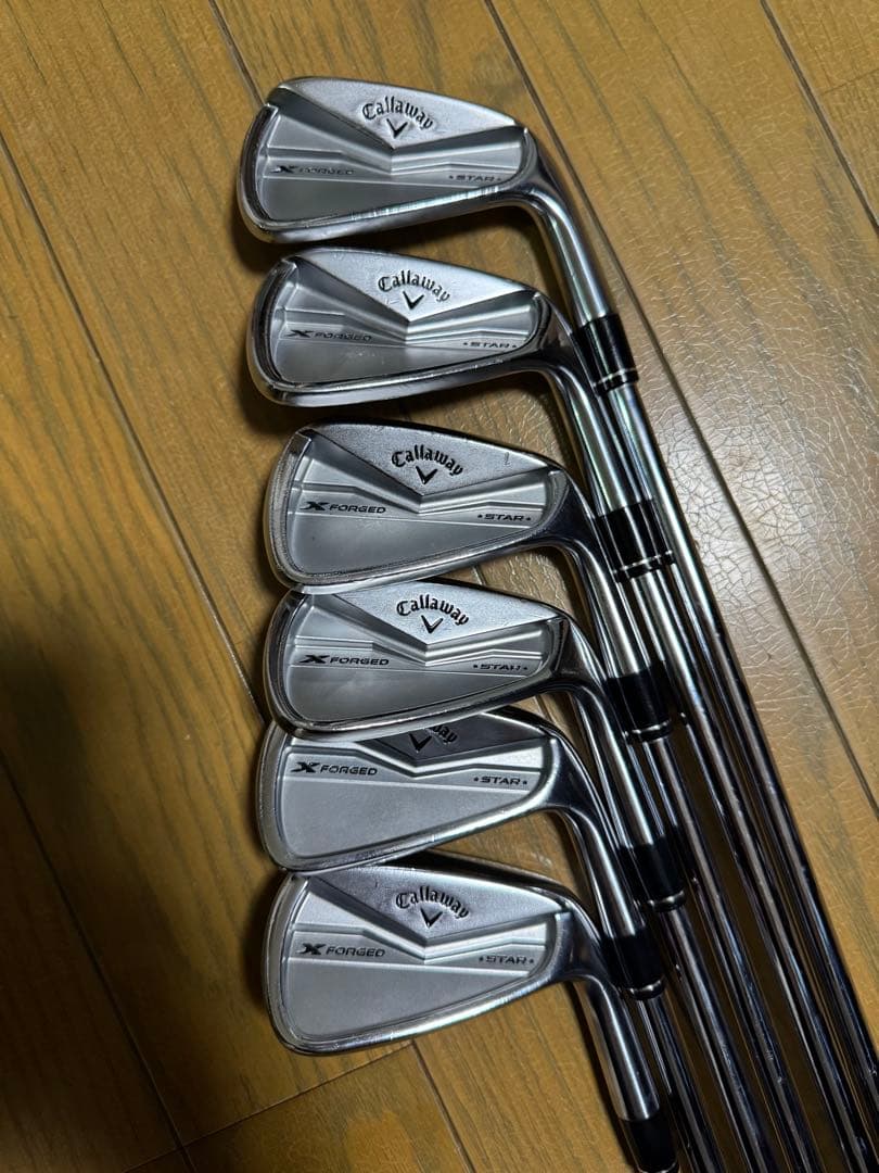 キャロウェイ X FORGED STAR 2024アイアンセット #5-PW