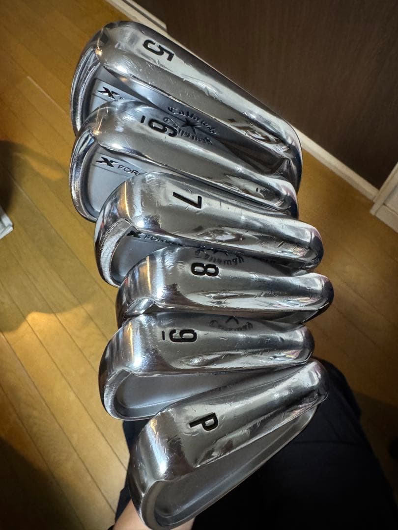 キャロウェイ X FORGED STAR 2024アイアンセット #5-PW