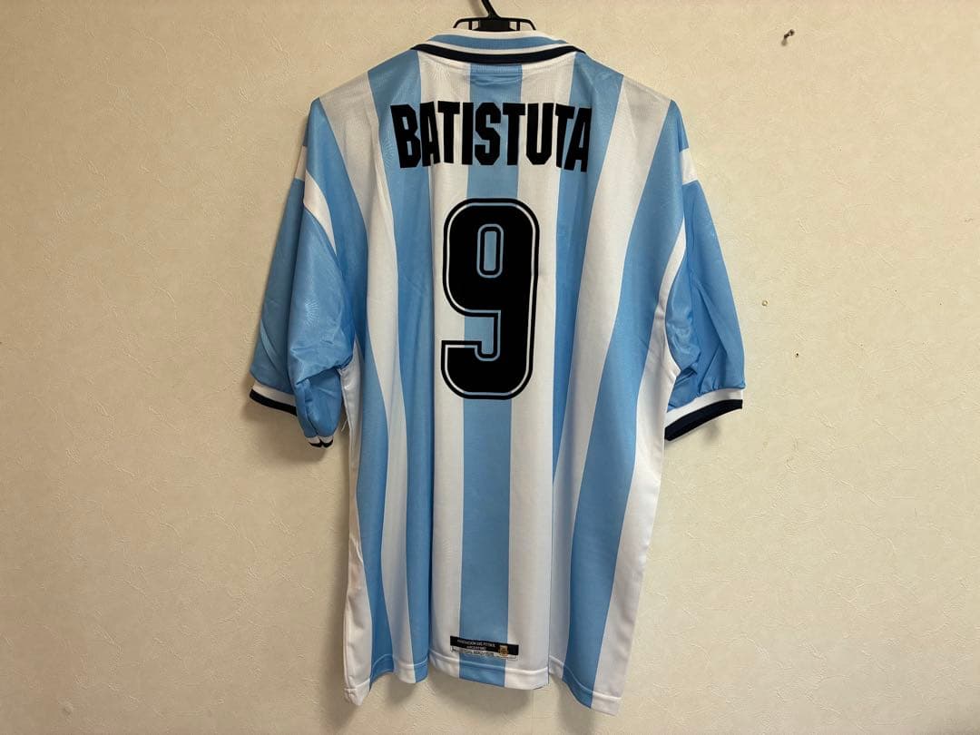 【新品・正規品】Reebok 99-00アルゼンチン9: バティストゥータ XL