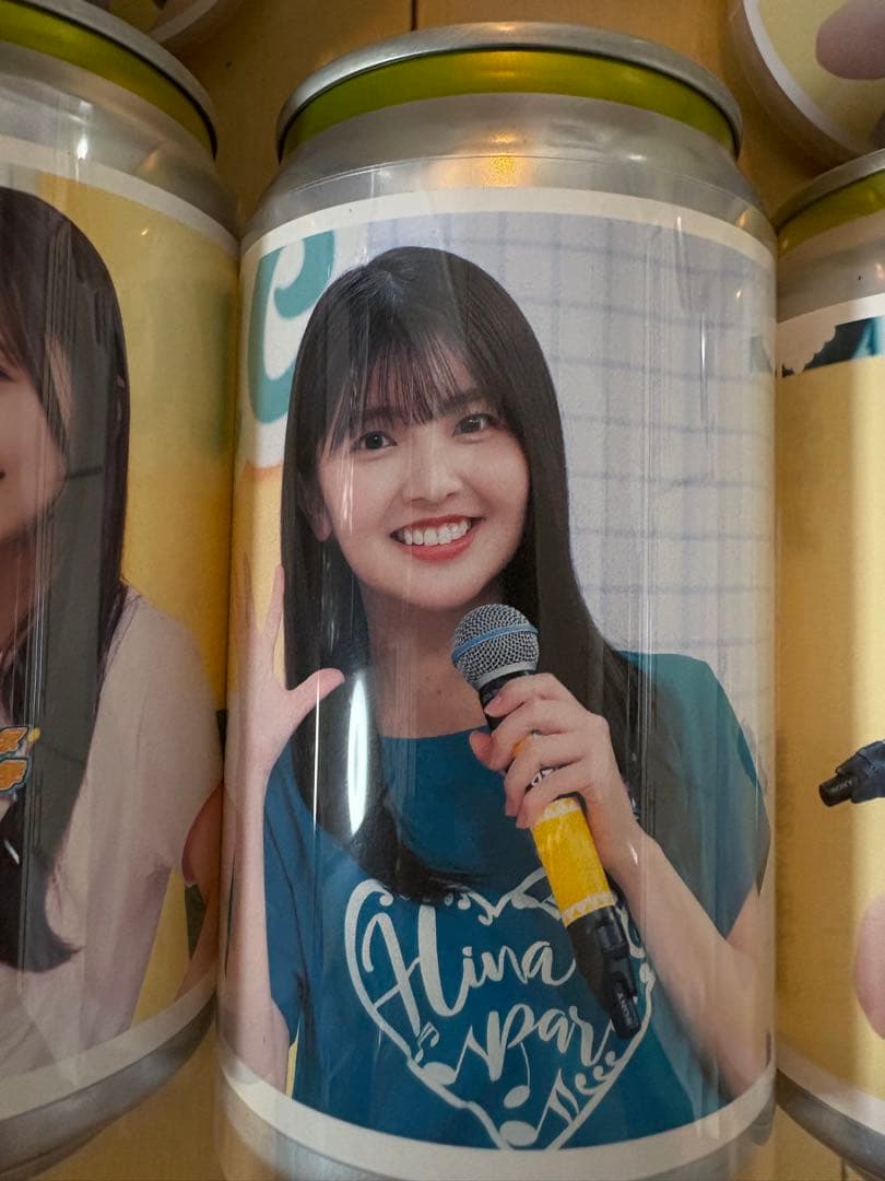 全種類　「日向坂ミュージックパレード」オリジナルラベル缶