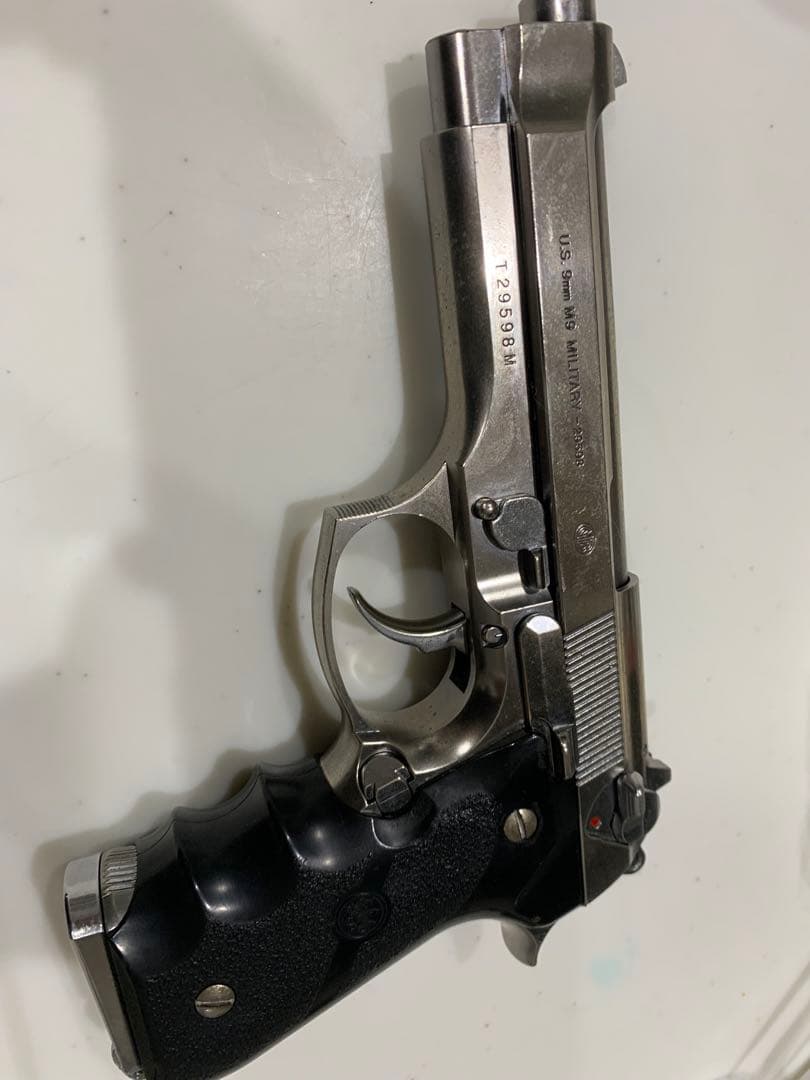 日本製 モデルガン シルバー