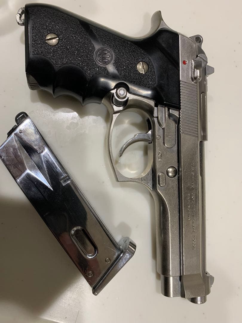 日本製 モデルガン シルバー