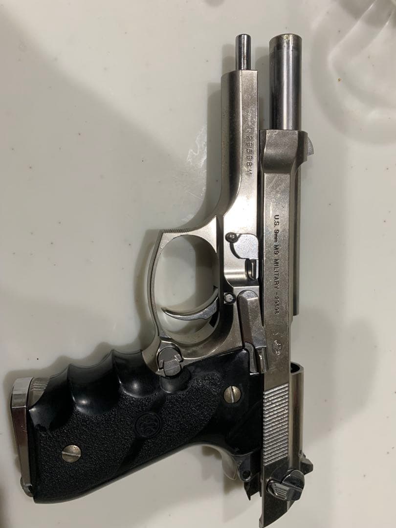 日本製 モデルガン シルバー