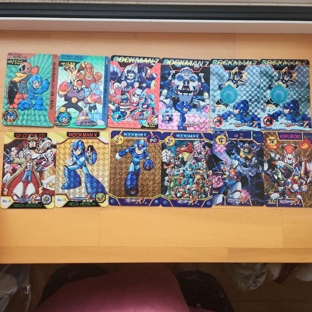 ロックマン カードダス　12枚セット