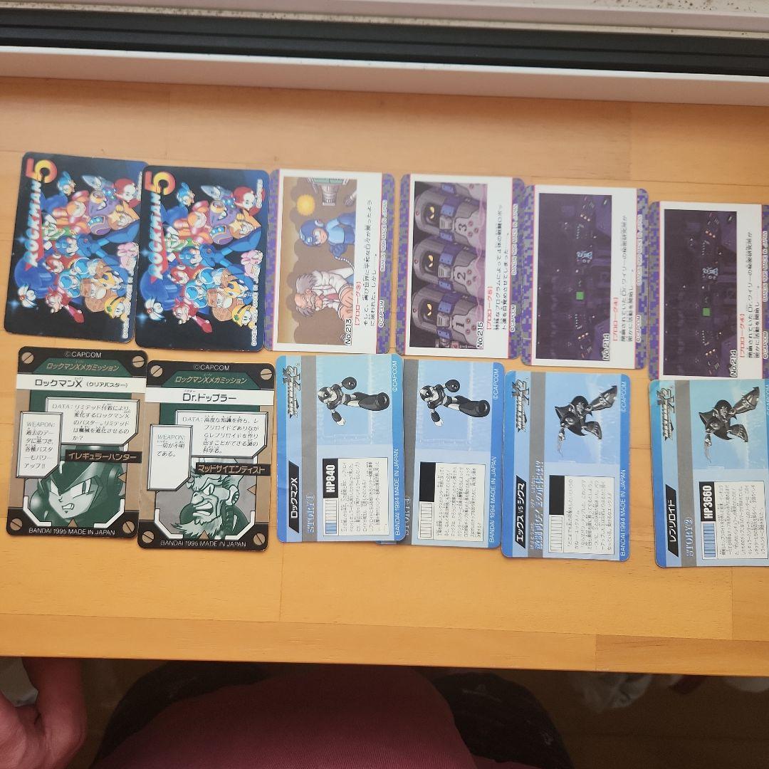 ロックマン カードダス　12枚セット