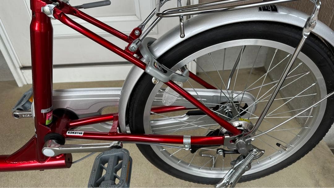 青森市内取りに来られる方。自転車美品。サカモトテクノ 20インチ