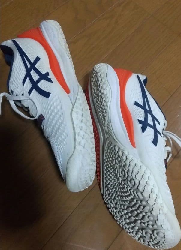 アシックス　テニスシューズ　オムニクレー用　２足セット