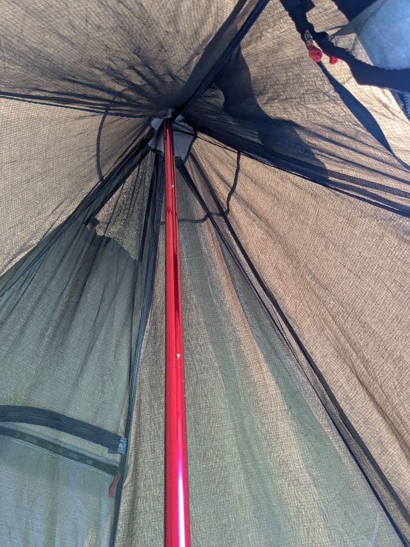 クイックキャンプ　TCワンポールテント　QC-TCT440　インナーテント付き