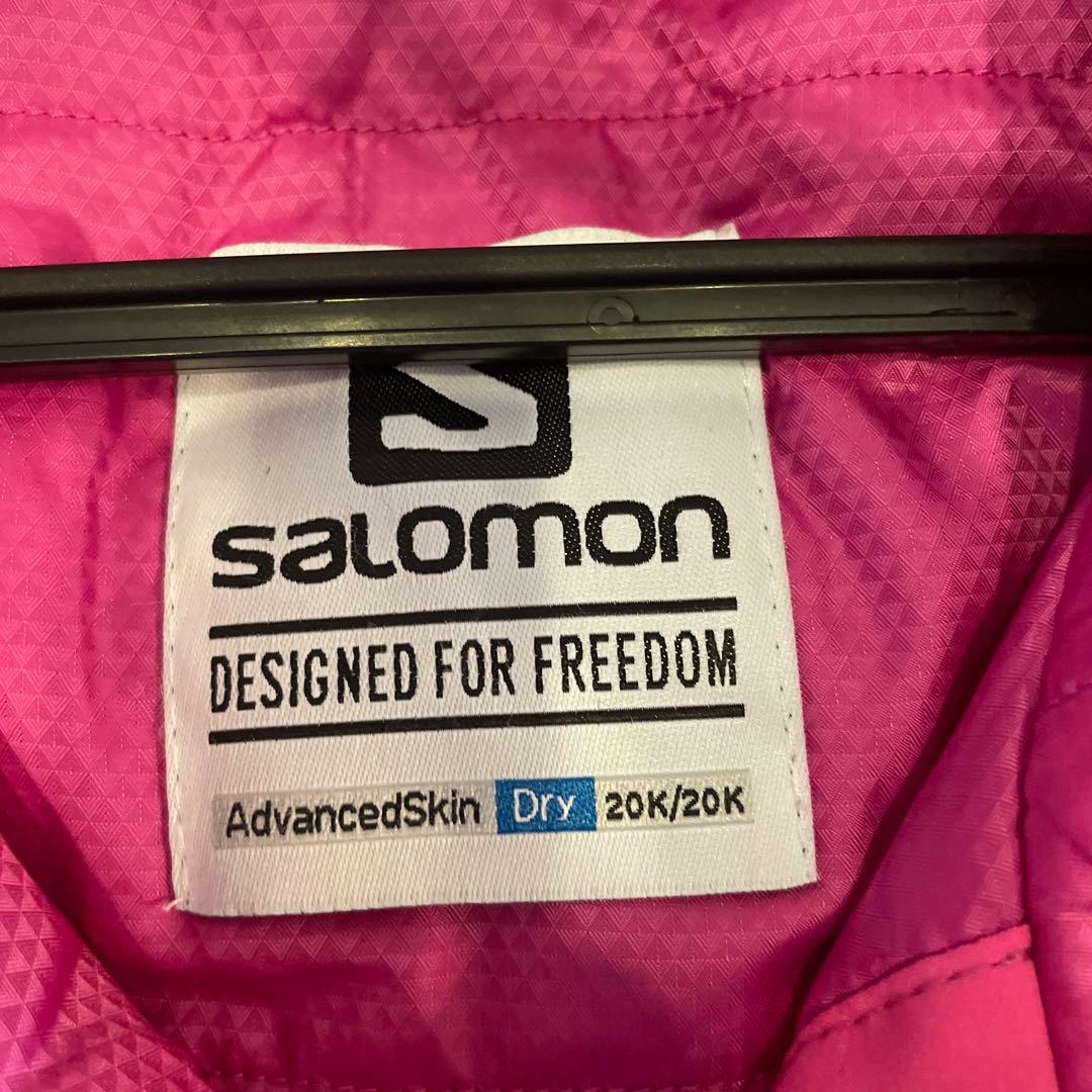 【特価】サロモン　スキーウェア　レディース　クリーニング済