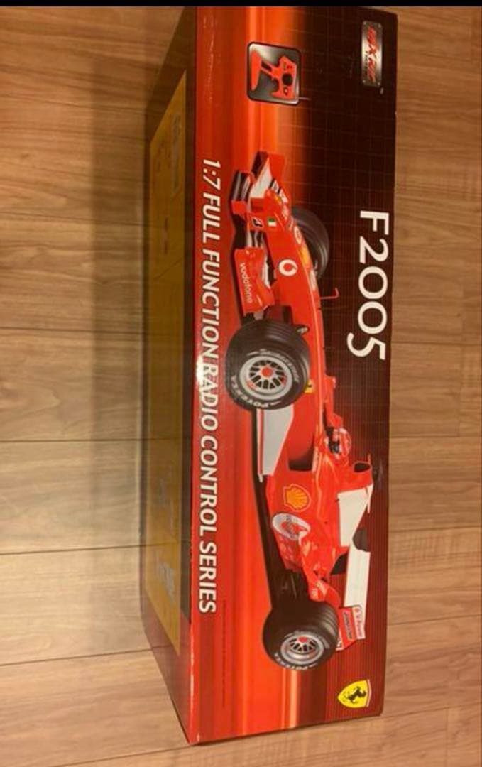 【ラスト1台・未使用・未開封】フェラーリ F2005 1:7 ラジコンカー