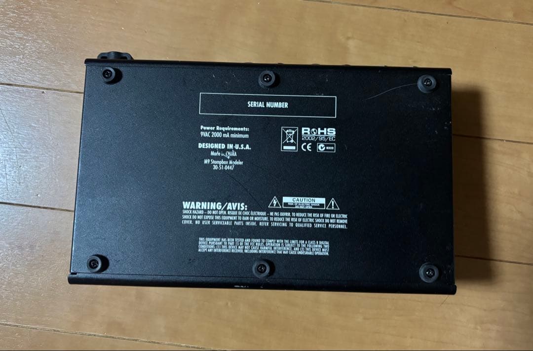 【早い者勝ち！】 M9 Stompbox Modeler ギターエフェクター