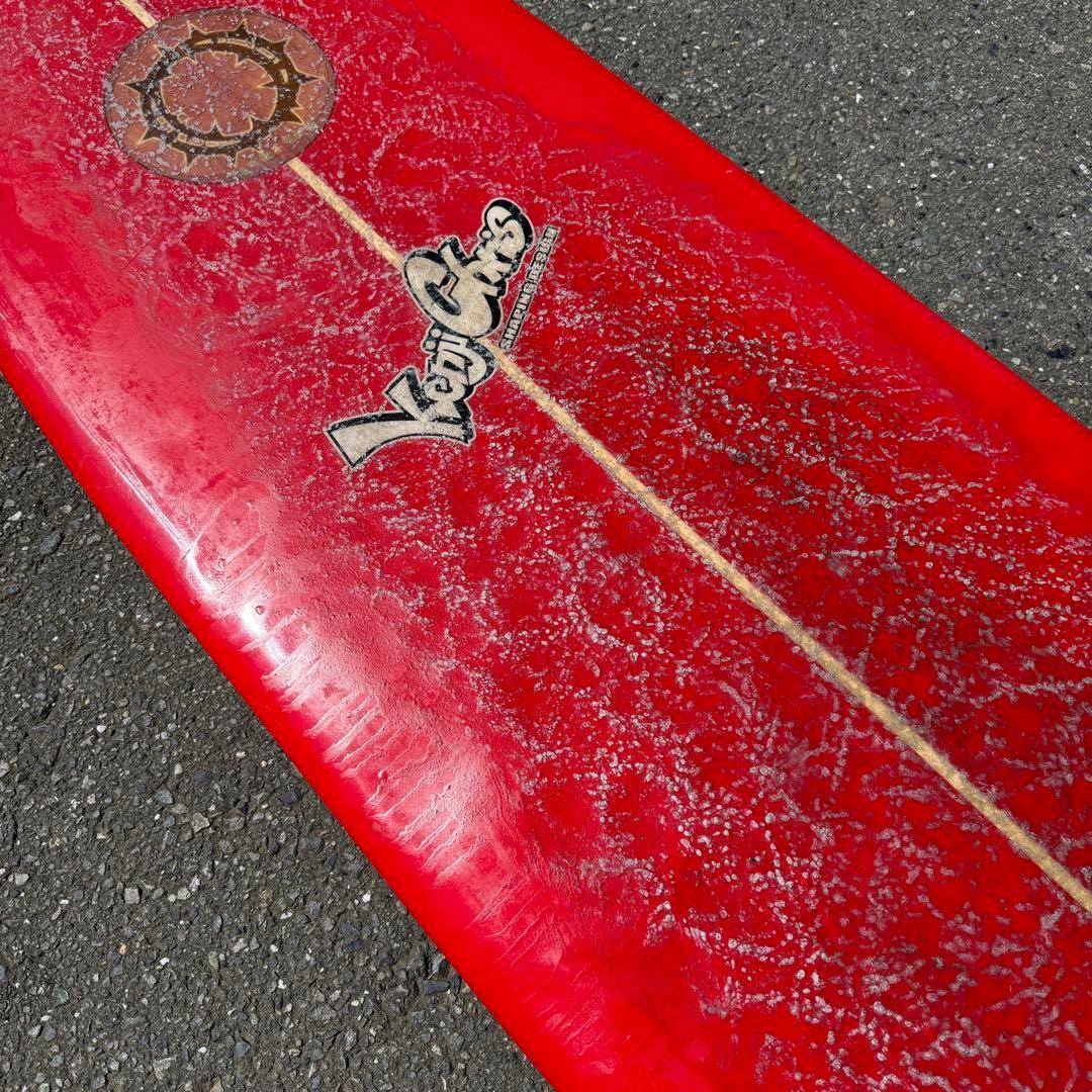 神奈川県藤沢発　激安早い者勝ち✨ KENJI CHRIS ロングボード レッド