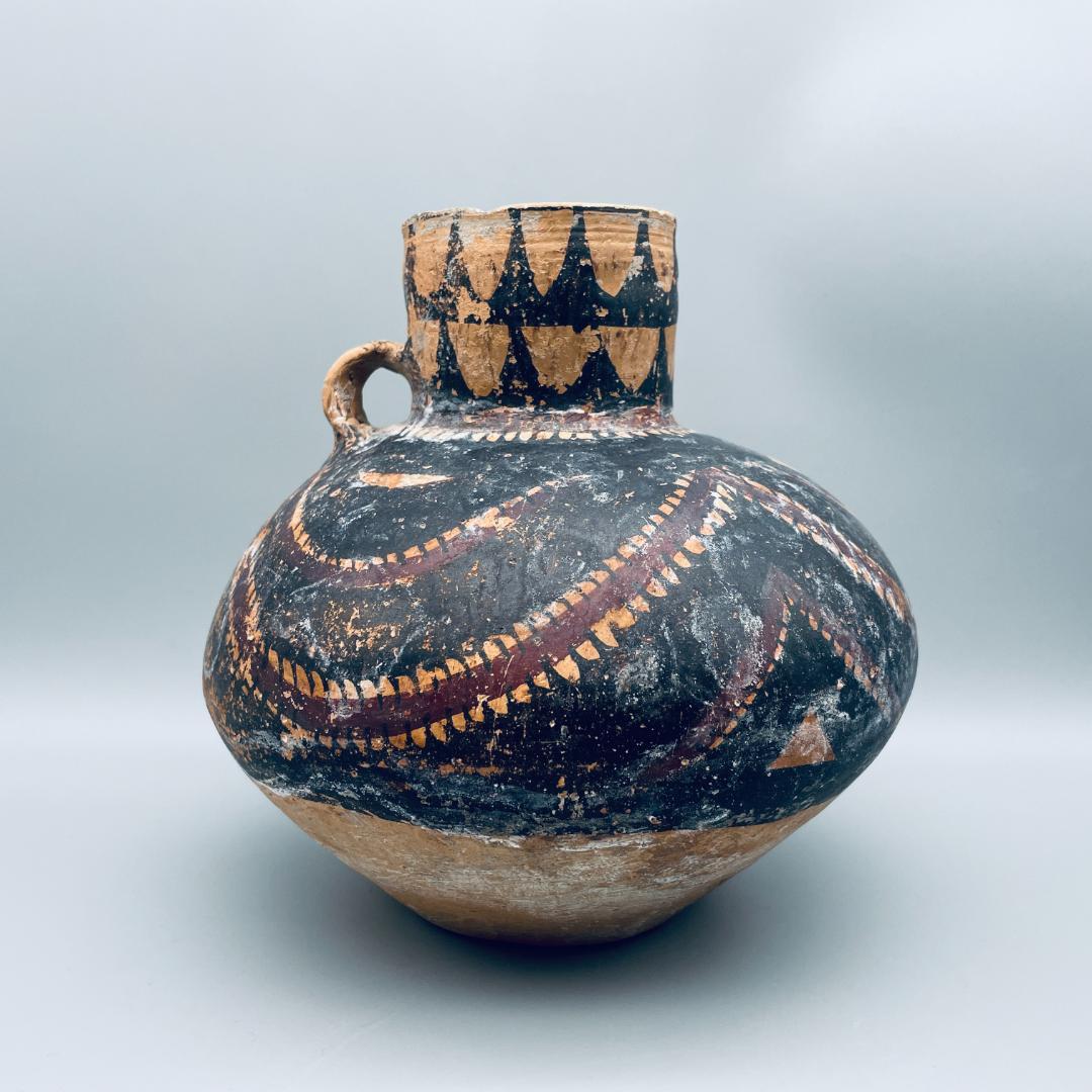 伝土門拳旧蔵品 彩文土器（アンダーソン） 中国陶磁器