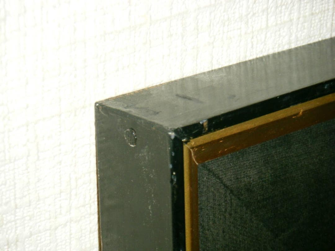 【真作】絵画　作者不詳　油彩（色紙）　花　逸品　T123