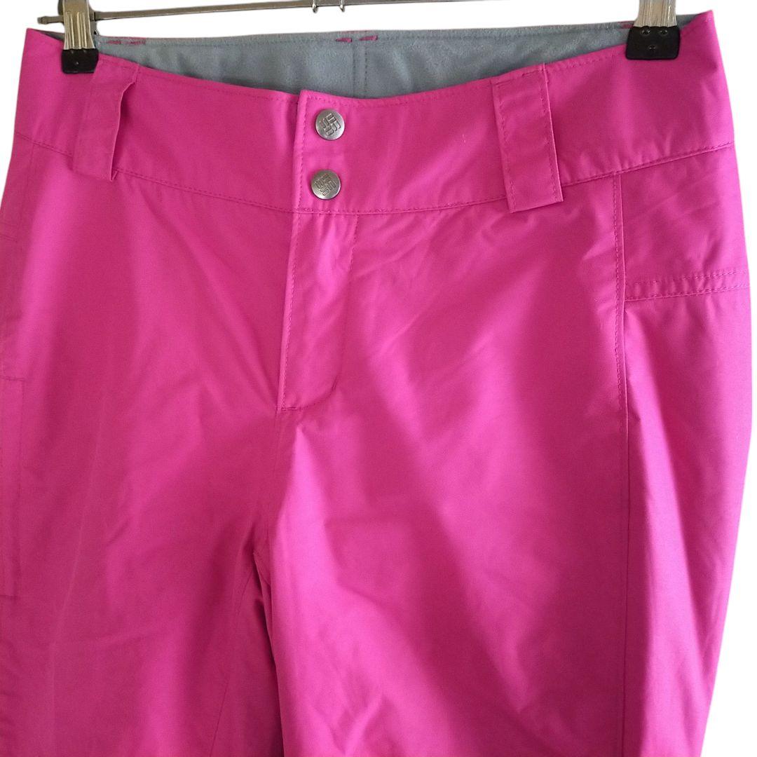 【美品 高機能】US Columbia OMNI-TECH ピンク スノーパンツ
